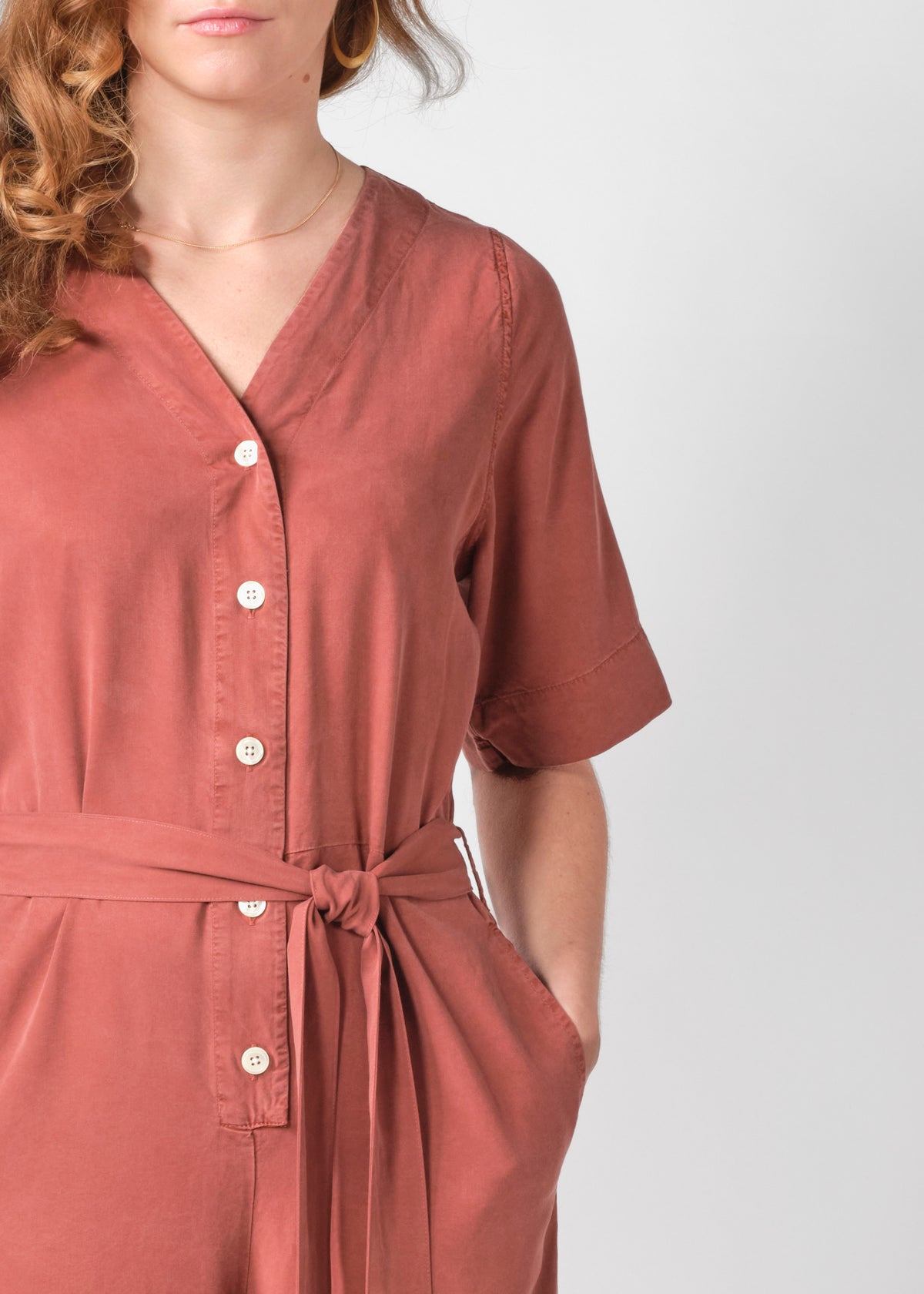 Klitmøller Collective ApS Marna jumpsuit Jumpsuits Burnt Sienna