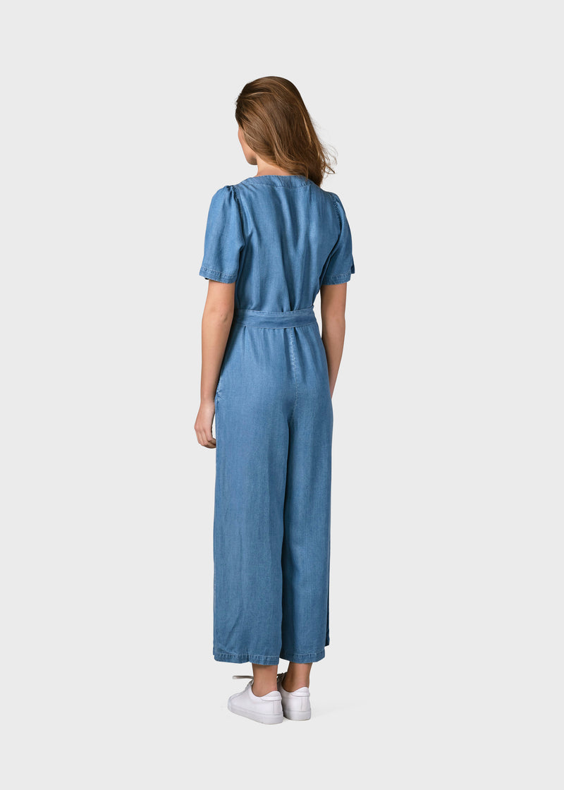 Klitmøller Collective ApS Marna jumpsuit Jumpsuits Light blue chambrey
