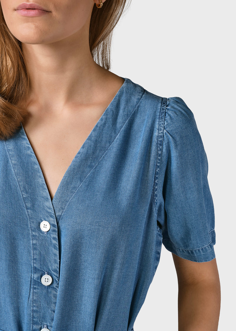 Klitmøller Collective ApS Marna jumpsuit Jumpsuits Light blue chambrey
