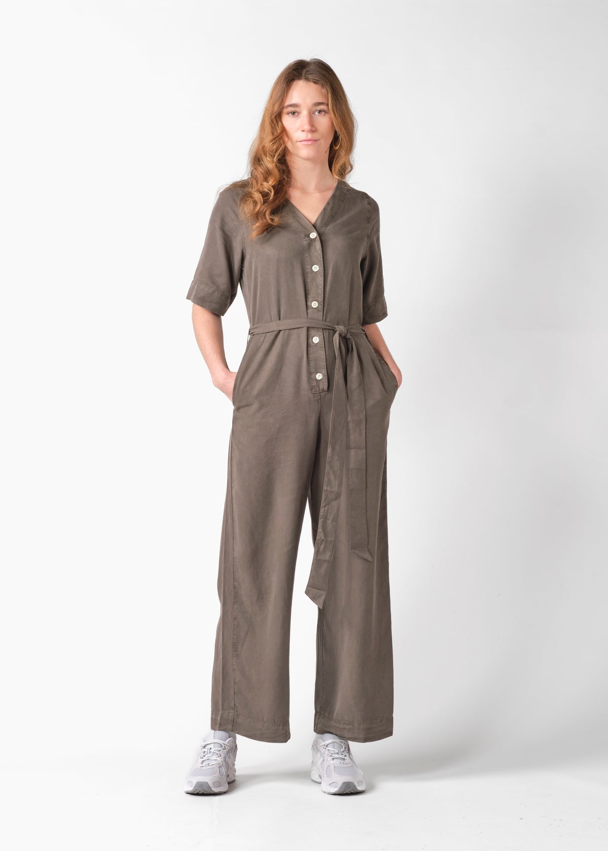 Klitmøller Collective ApS Marna jumpsuit Jumpsuits Taupe