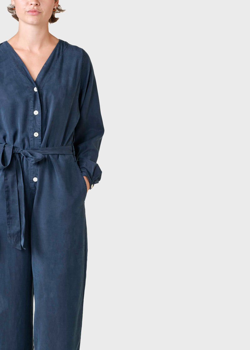 Klitmøller Collective ApS Marna longsleeve jumpsuit Jumpsuits Navy