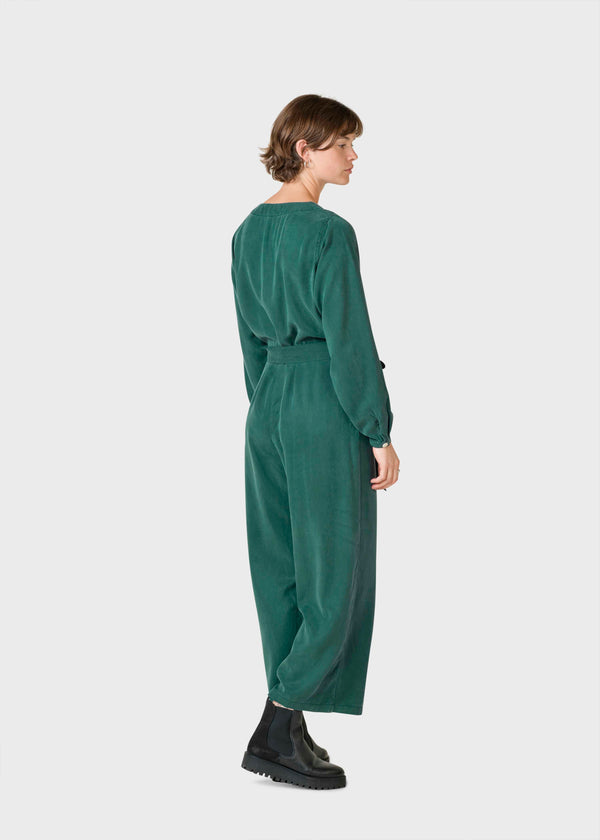 Klitmøller Collective ApS Marna longsleeve jumpsuit Jumpsuits Moss Green