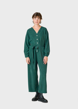 Klitmøller Collective ApS Marna longsleeve jumpsuit Jumpsuits Moss Green