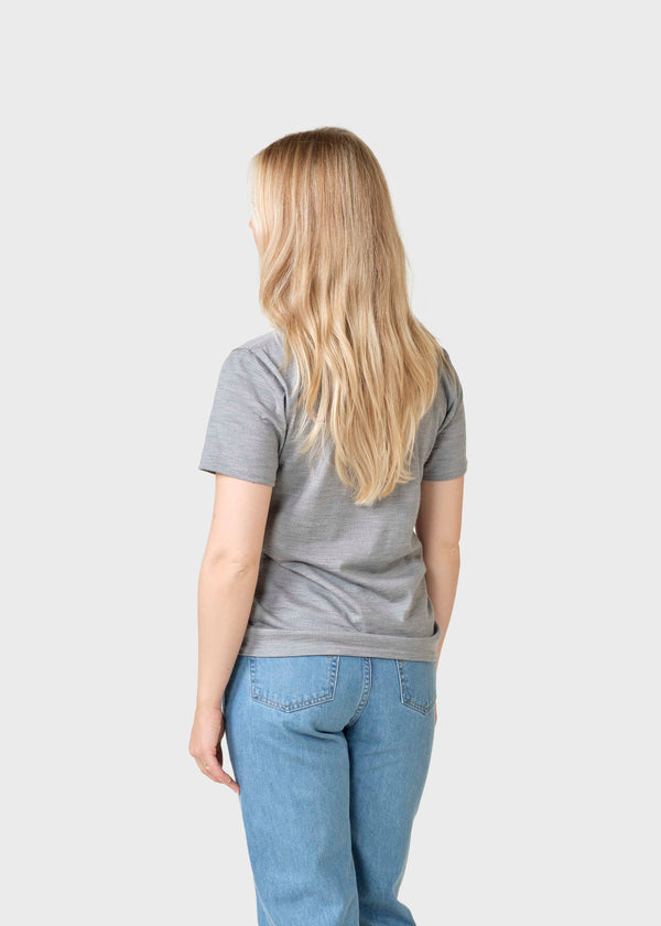 Klitmøller Collective ApS Marta tee T-Shirts Grey melange