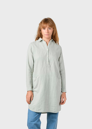 Klitmøller Collective ApS Mathilde linen shirt Shirts Sage