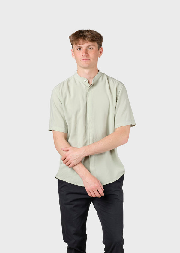 Klitmøller Collective ApS Max lyocell shirt Shirts Sage