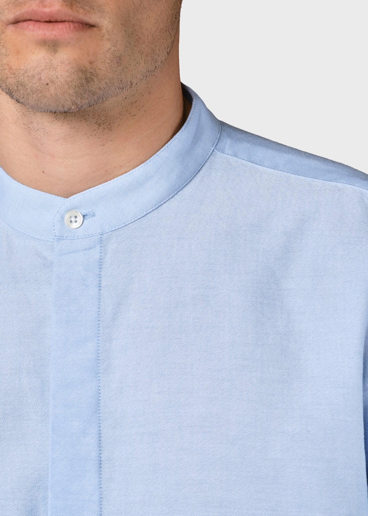 Klitmøller Collective ApS Max shirt Shirts Blue melange