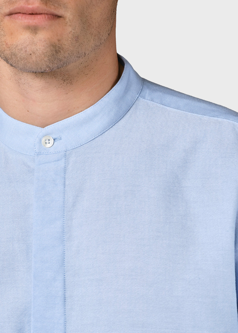 Klitmøller Collective ApS Max shirt Shirts Blue melange