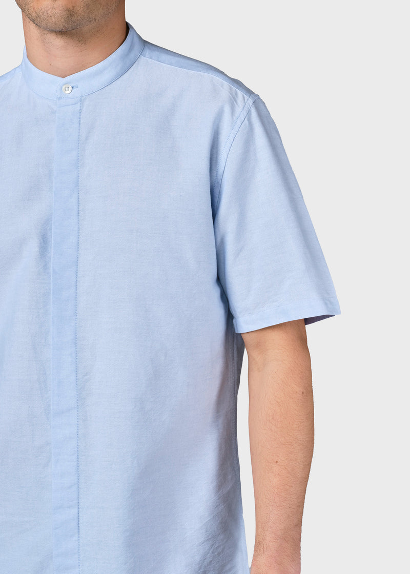 Klitmøller Collective ApS Max shirt Shirts Blue melange