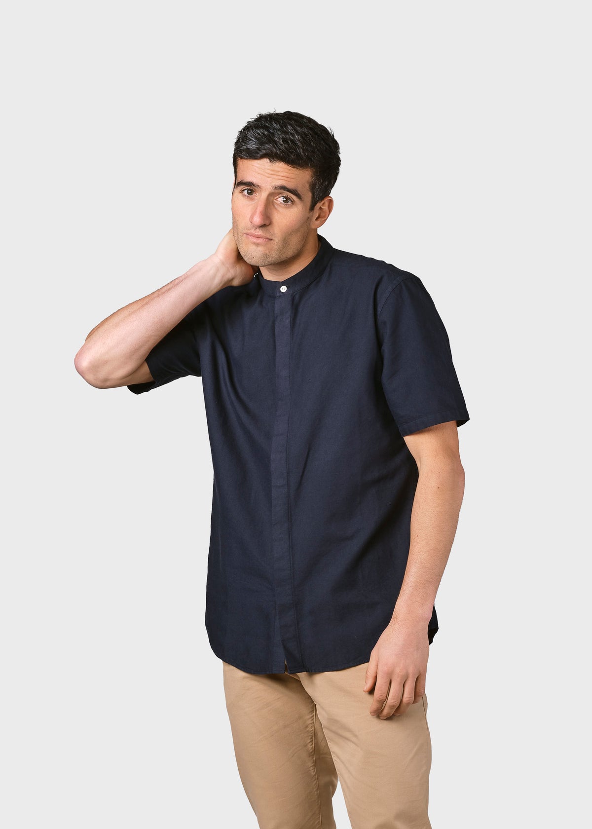 Klitmøller Collective ApS Max shirt Shirts Navy