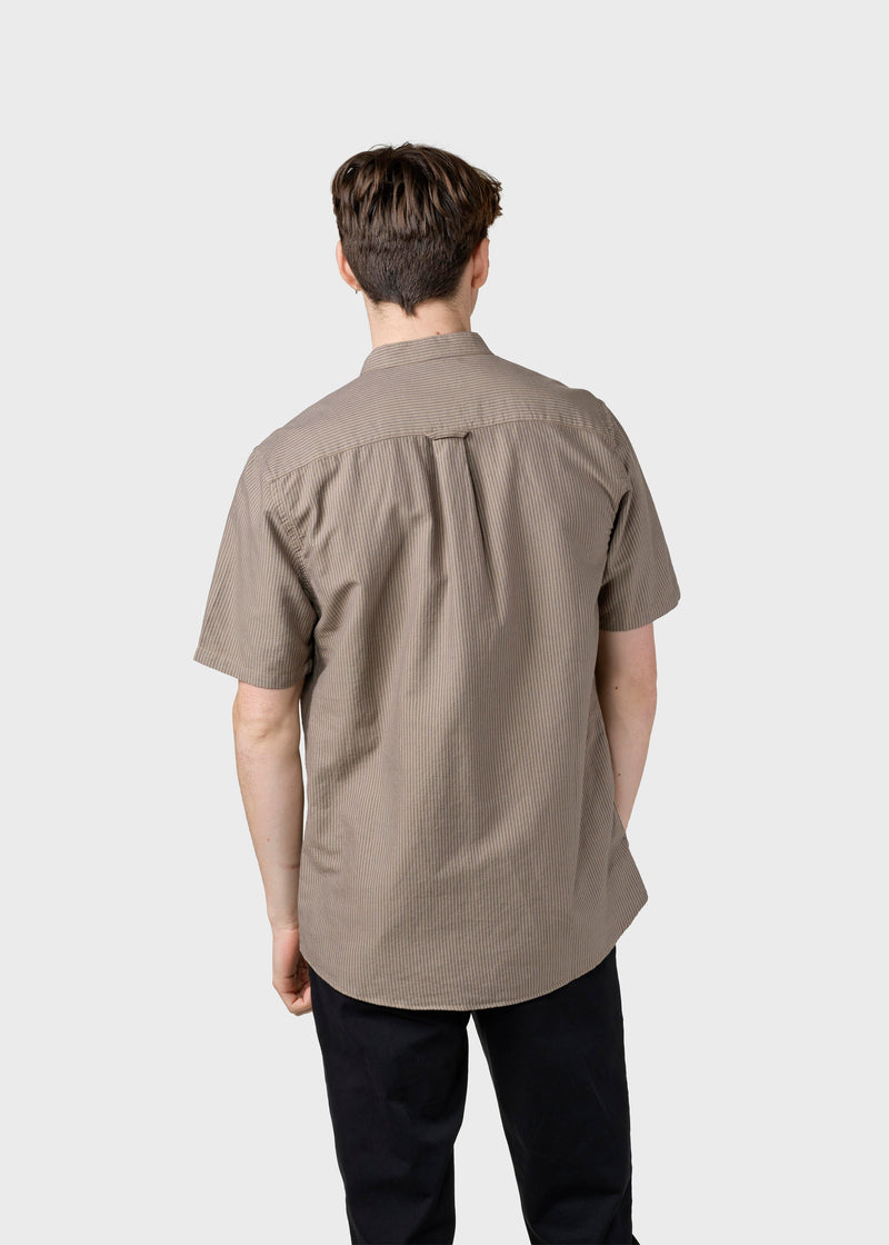 Klitmøller Collective ApS Max striped shirt Shirts Sand/navy