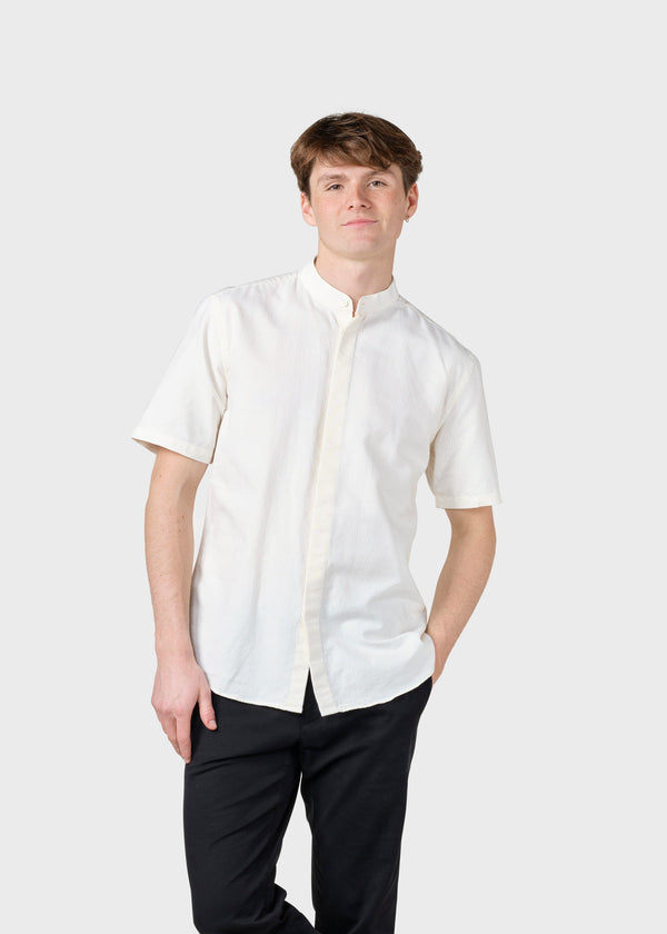 Klitmøller Collective ApS Max striped shirt Shirts White/lemon sorbet