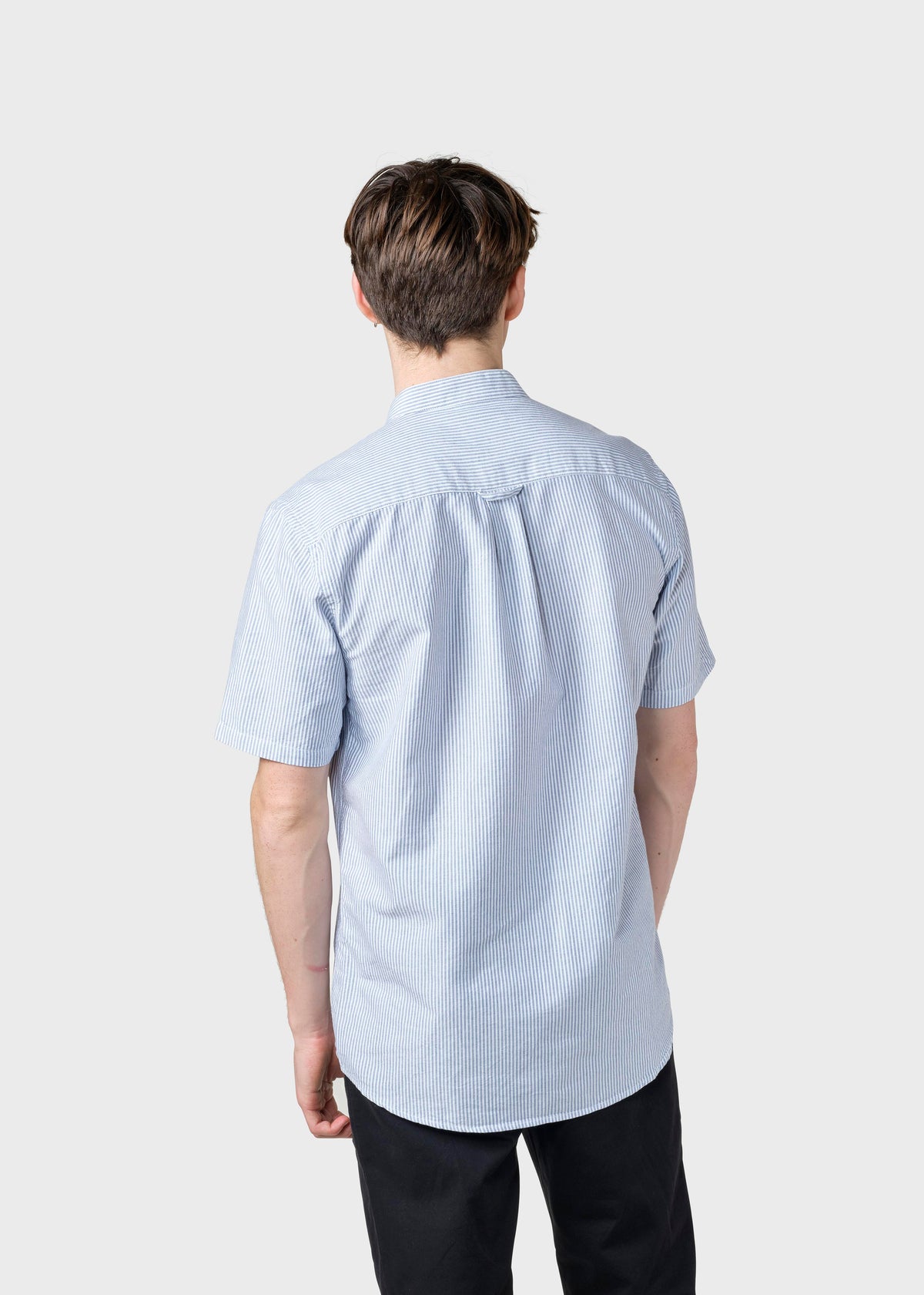 Klitmøller Collective ApS Max striped shirt Shirts White/navy