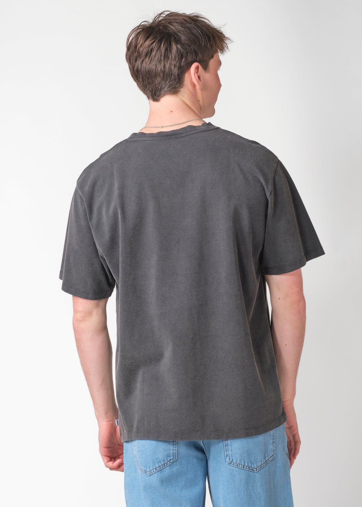 Klitmøller Collective ApS Mens boxy fade out tee OCS T-Shirts Black