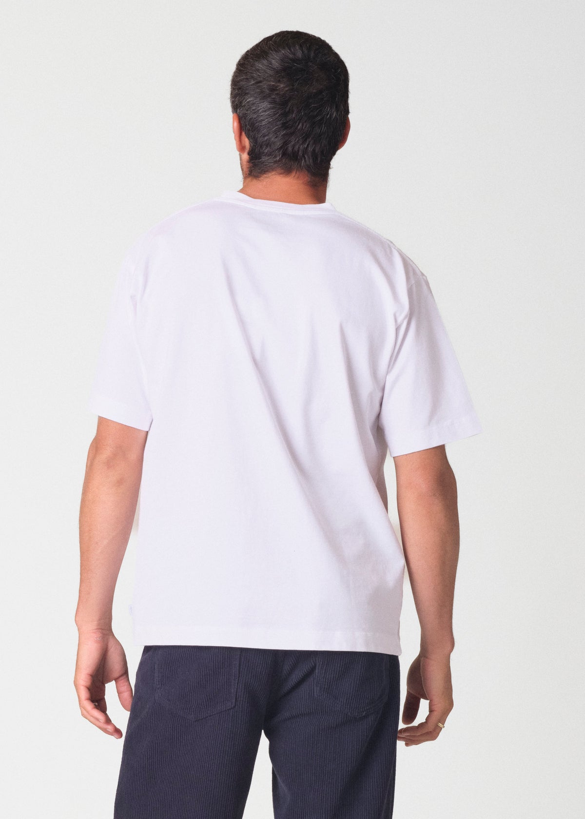 Klitmøller Collective ApS Mens boxy tee OCS T-Shirts White