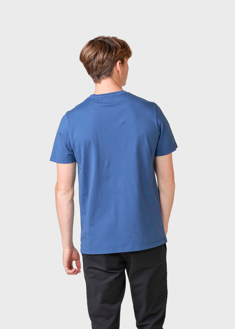 Klitmøller Collective ApS Mens small logo tee T-Shirts Ocean