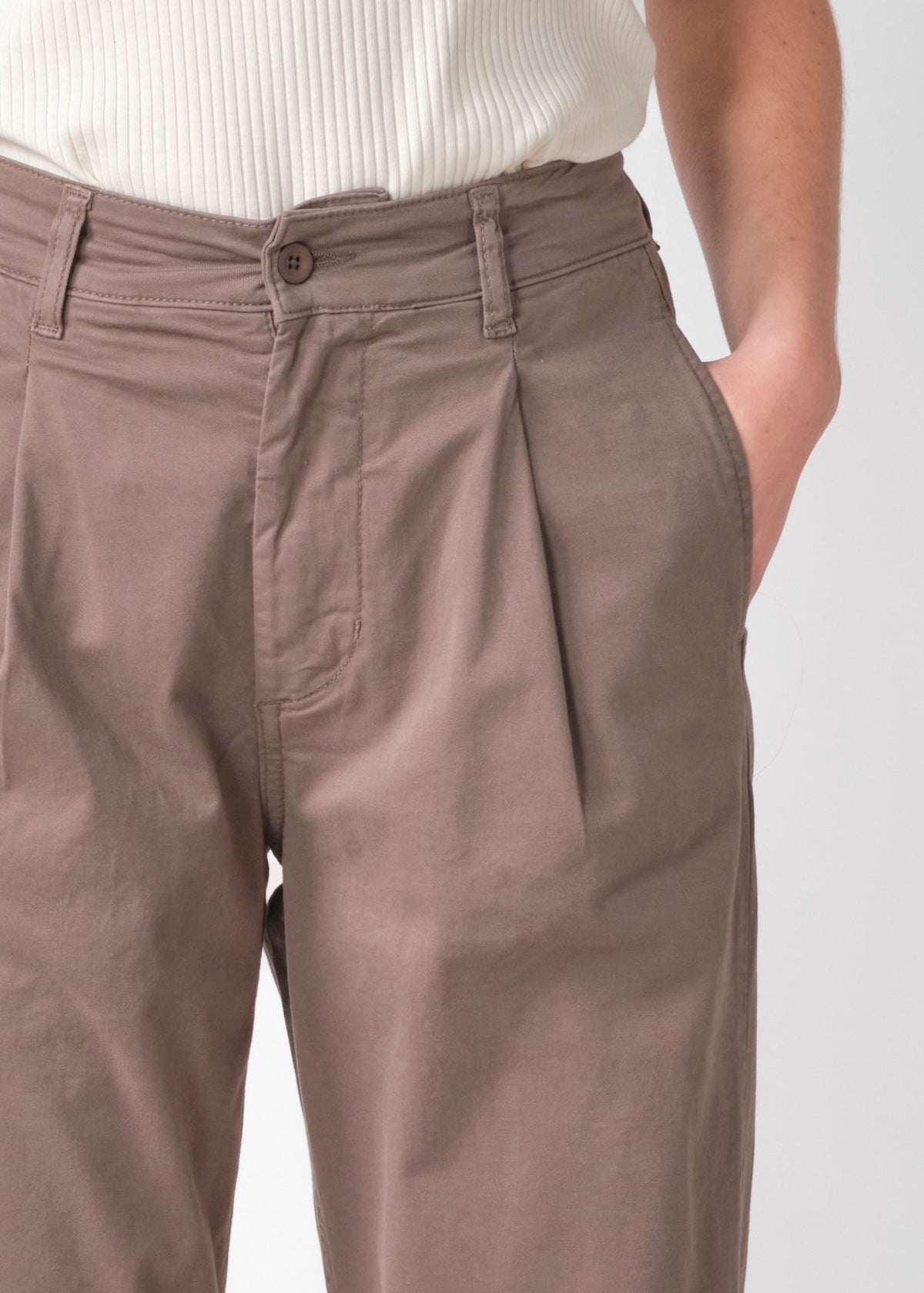 Klitmøller Collective ApS Mette pants GOTS Pants Taupe
