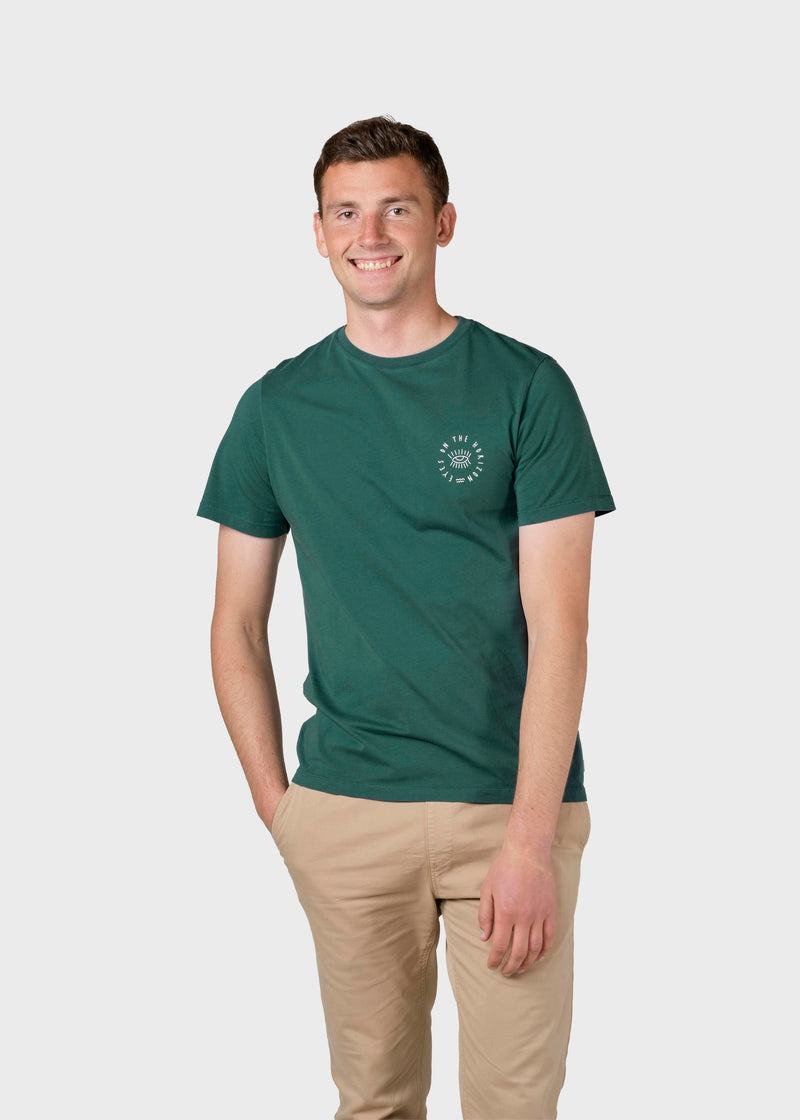 Klitmøller Collective ApS Mico tee T-Shirts Moss Green