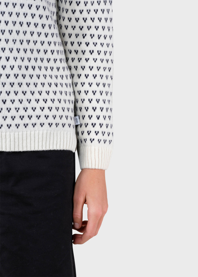 Klitmøller Collective ApS Mika Knit Knitted sweaters Cream/navy