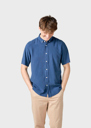 Klitmøller Collective ApS Mikkel lyocell shirt Shirts Ocean