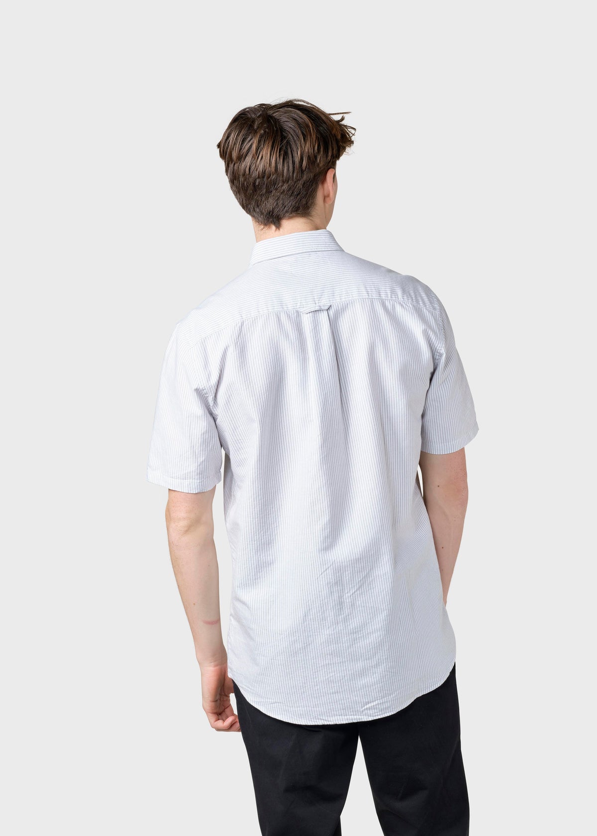 Klitmøller Collective ApS Mikkel striped shirt Shirts White/sand