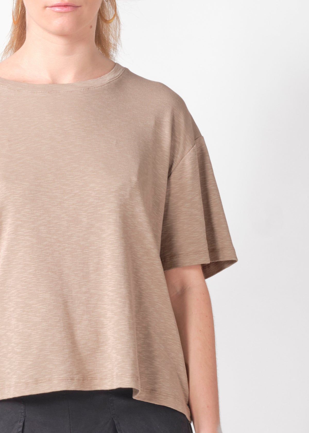 Klitmøller Collective ApS Mila tee T-Shirts Cashew
