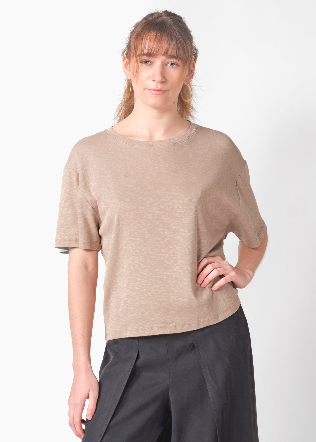 Klitmøller Collective ApS Mila tee T-Shirts Cashew