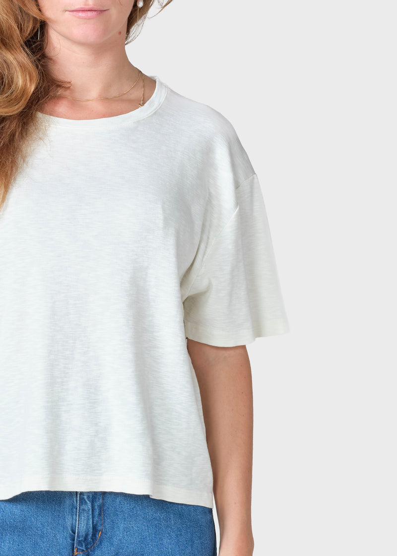Klitmøller Collective ApS Mila tee T-Shirts Cream