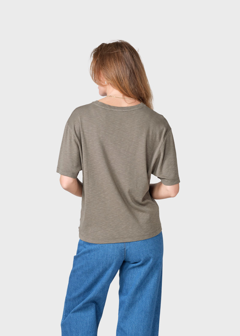 Klitmøller Collective ApS Mila tee T-Shirts Taupe