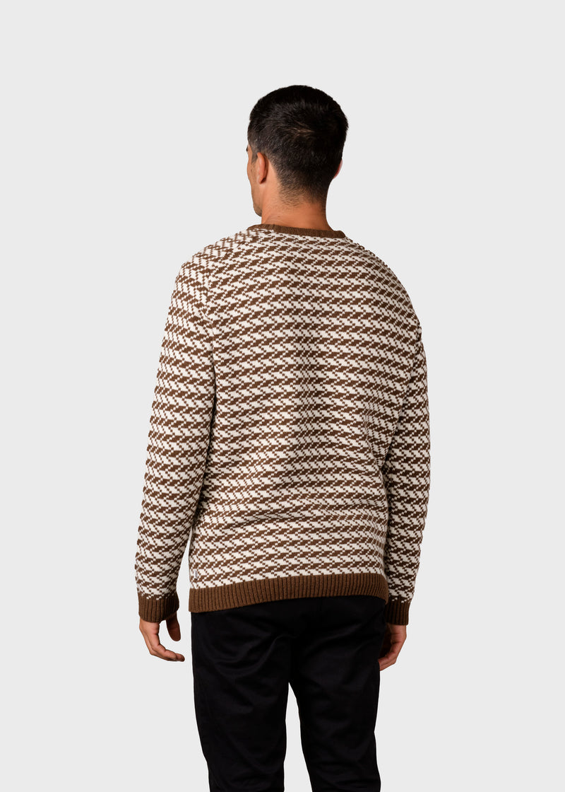 Klitmøller Collective ApS Milas knit Knitted sweaters Coffee/cream