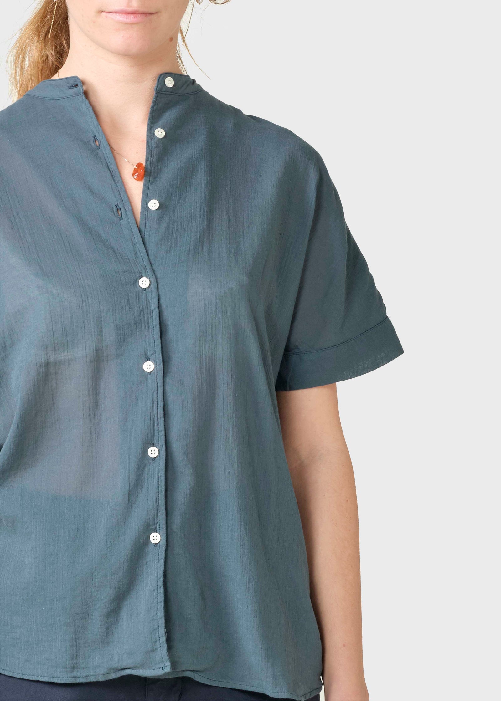 Mille S/S shirt - Moss Green – klitmollercollective.com