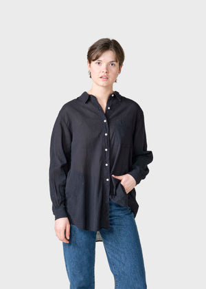 Klitmøller Collective ApS Mille shirt Shirts Black