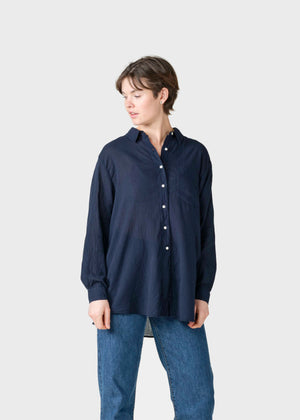 Klitmøller Collective ApS Mille shirt Shirts Navy