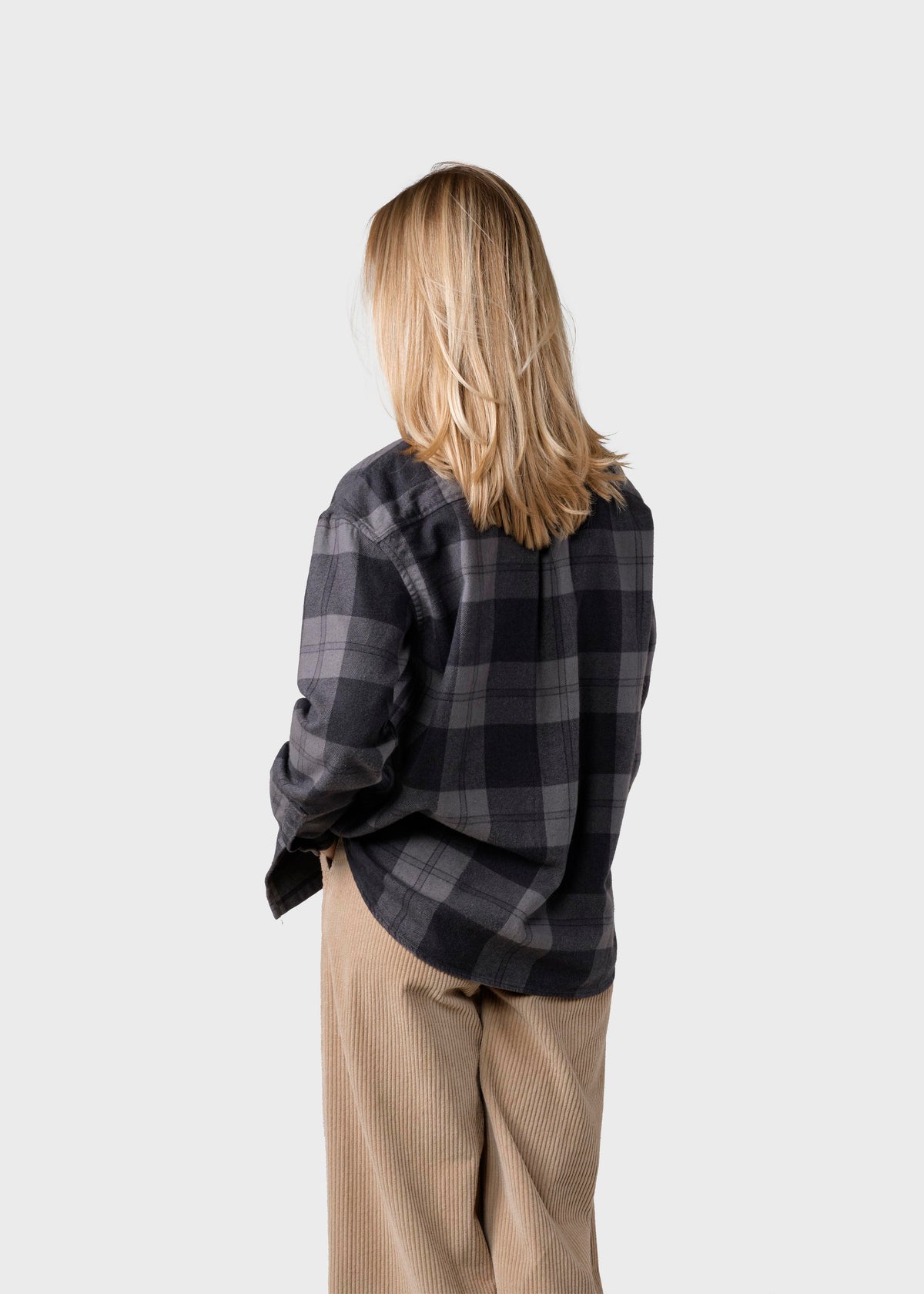 Klitmøller Collective ApS Mynthe checked shirt Shirts Light grey/black