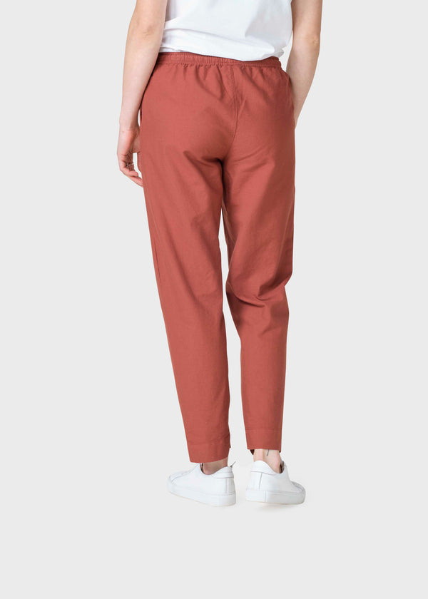 Klitmøller Collective ApS Nicoline pants Pants Terracotta