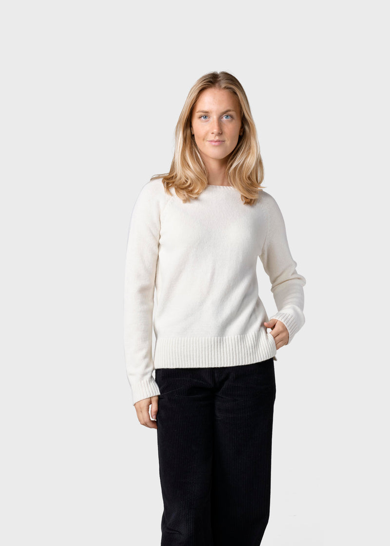 Klitmøller Collective ApS Nina knit Knitted sweaters Cream