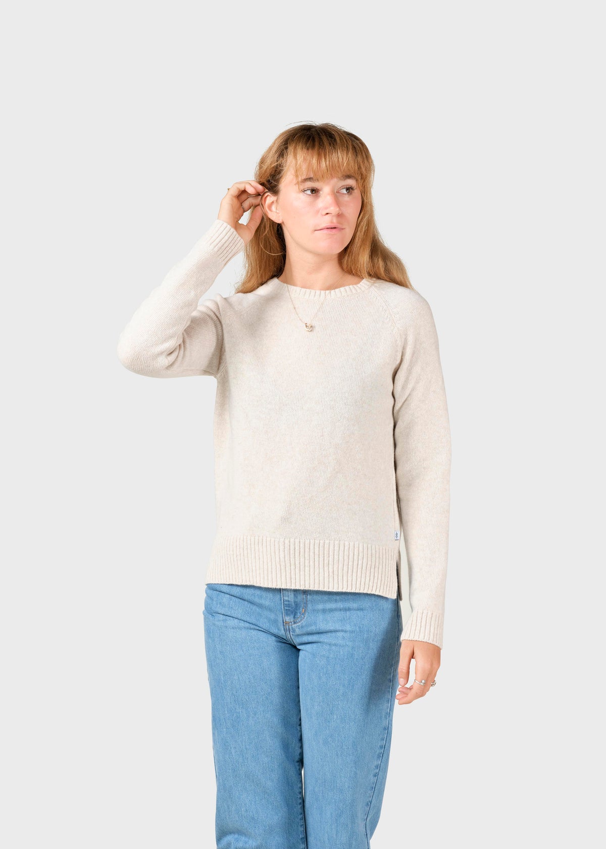 Klitmøller Collective ApS Nina knit Knitted sweaters Pastel sand