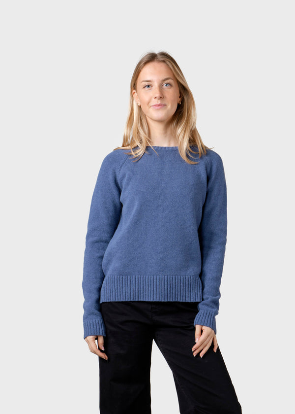 Klitmøller Collective ApS Nina knit Knitted sweaters Sky blue