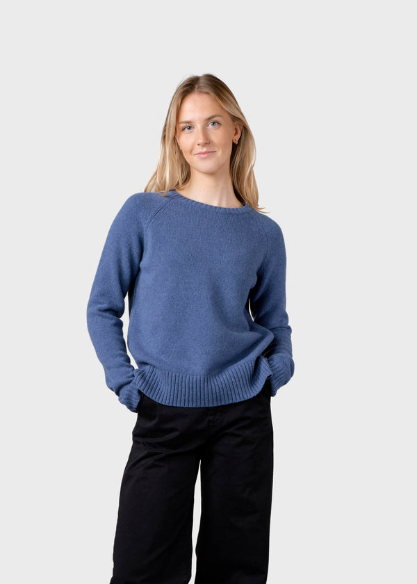 Klitmøller Collective ApS Nina knit Knitted sweaters Sky blue