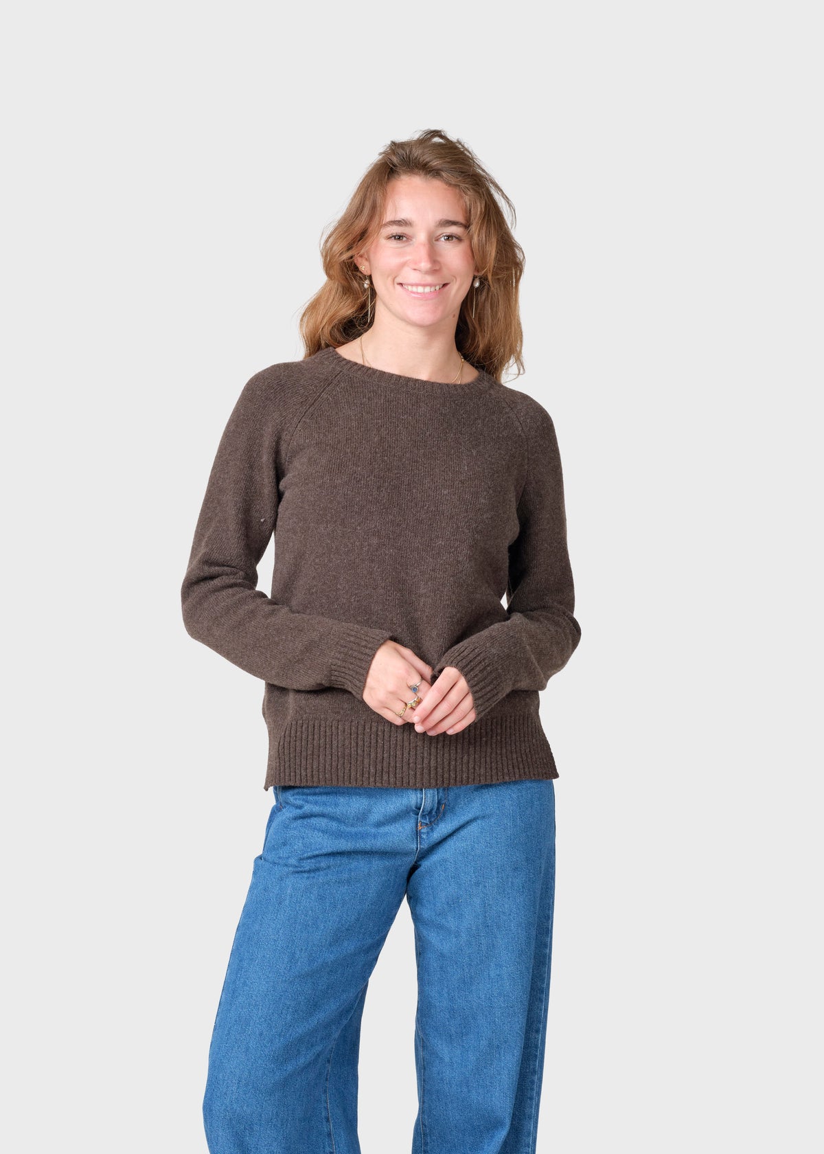 Klitmøller Collective ApS Nina knit Knitted sweaters Taupe