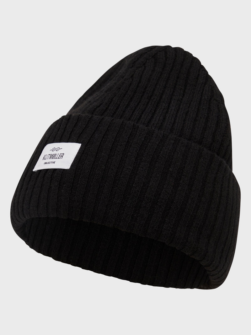 Klitmøller Collective ApS North beanie Beanies Black