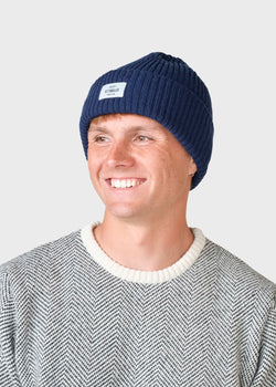 Klitmøller Collective ApS North beanie Beanies Deep blue