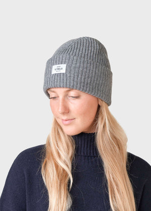 Klitmøller Collective ApS North beanie Beanies Light grey