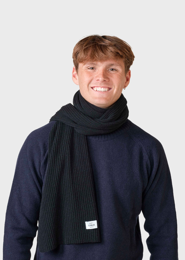 North scarf - Black – klitmollercollective.com