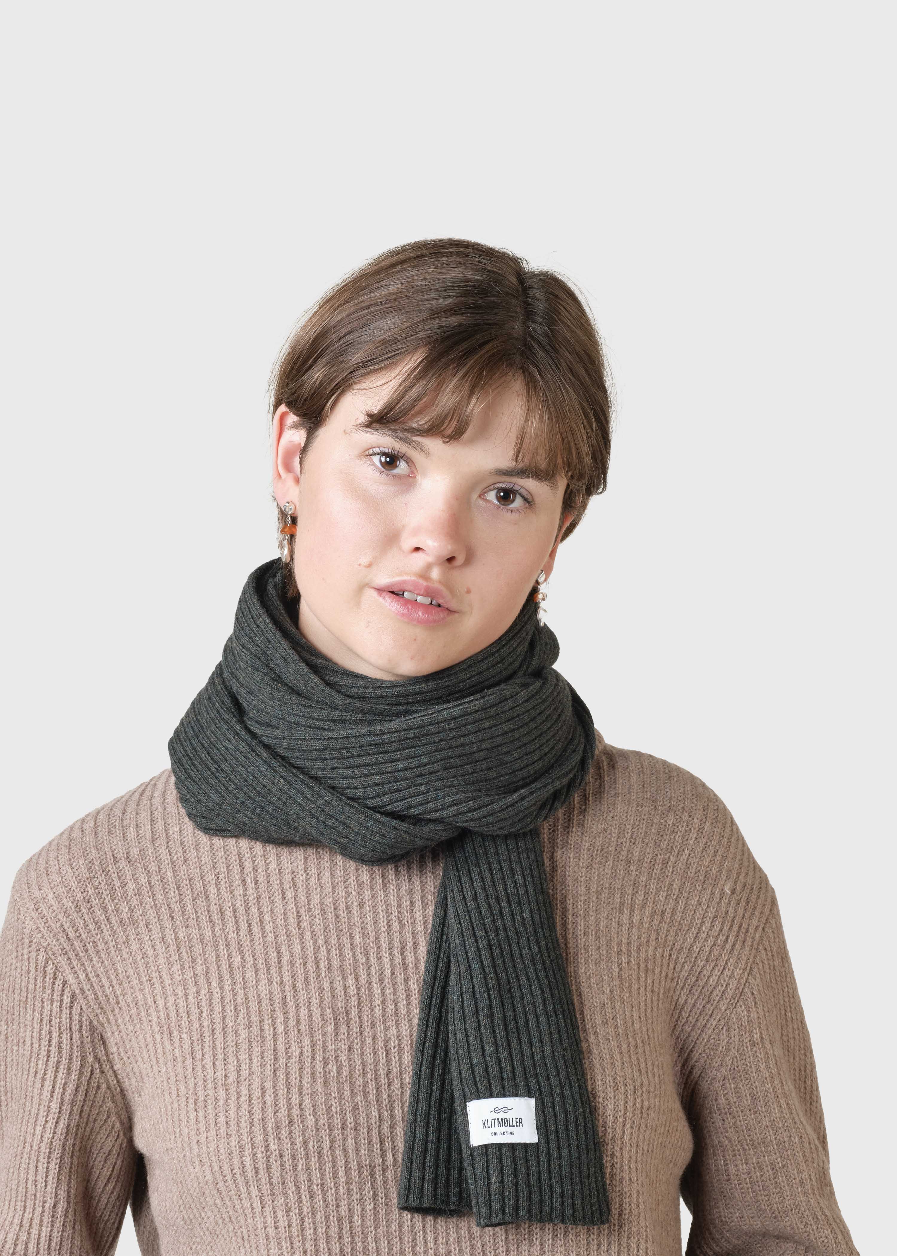 North scarf - Light grey – klitmollercollective.com