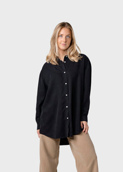 Klitmøller Collective ApS Ofelia lyocell shirt Shirts Black