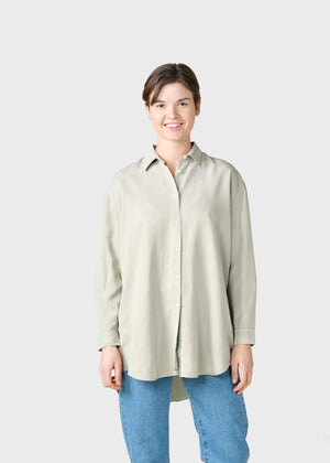 Klitmøller Collective ApS Ofelia lyocell shirt Shirts Sage