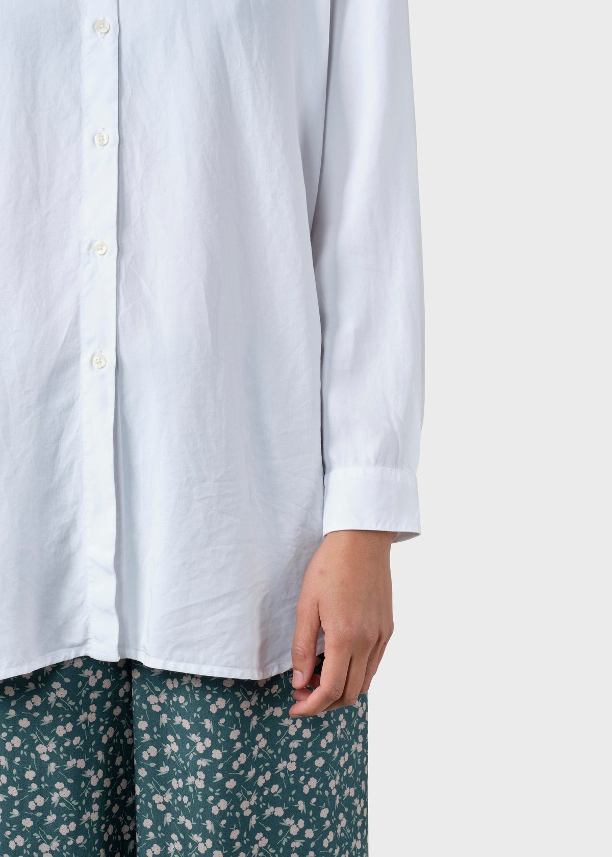 Klitmøller Collective ApS Ofelia lyocell shirt Shirts White