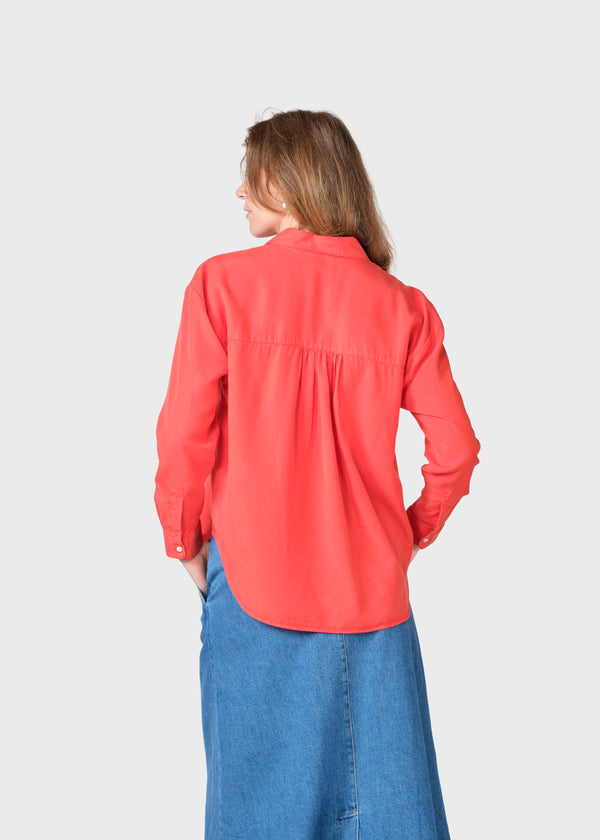 Klitmøller Collective ApS Ofelia short shirt Shirts Red