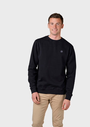 Klitmøller Collective ApS Olaf crew Sweatshirts Black